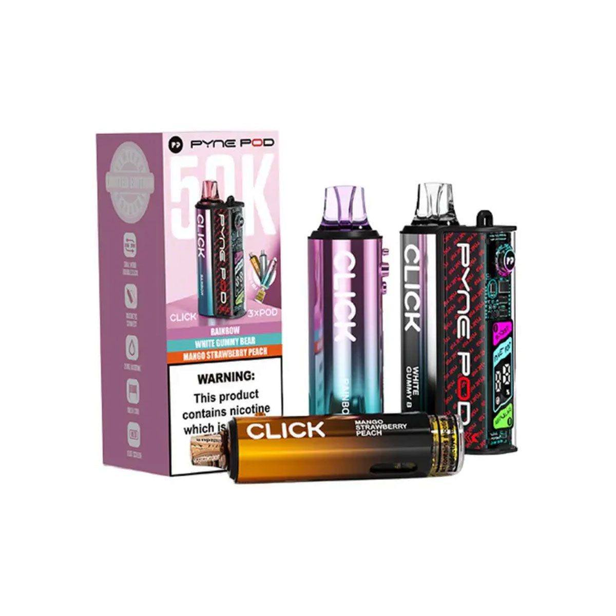 Pyne Pod Kit Click 50K Sweet Default Title