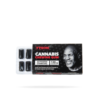 Tyson 2.0 Cannabis Peppermint Chewing Gum