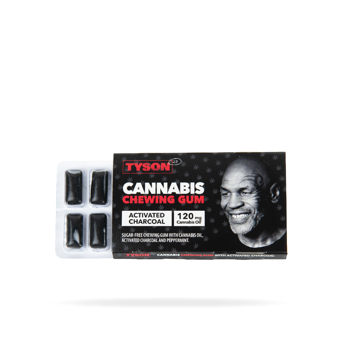 Tyson 2.0: Cannabis Chewing Gum - Peppermint