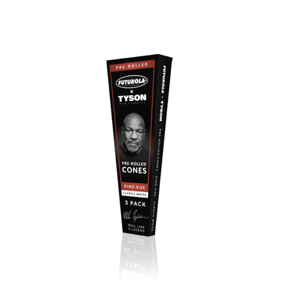 Tyson 2.0 x Futurola - King Size Pre-Rolled Cones 3pk (Full Box)
