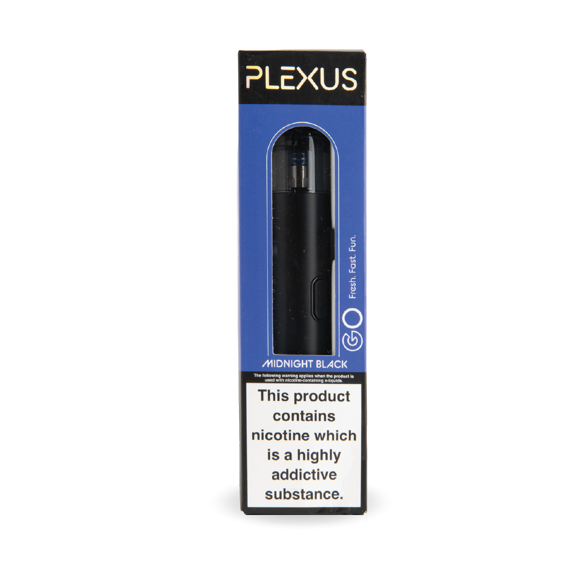 Innokin Plexus Go Vape Kit: Midnight Black (Single Piece)