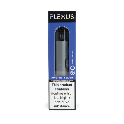 Innokin Plexus Go Vape Kit: Moonlight Silver (Single Piece)