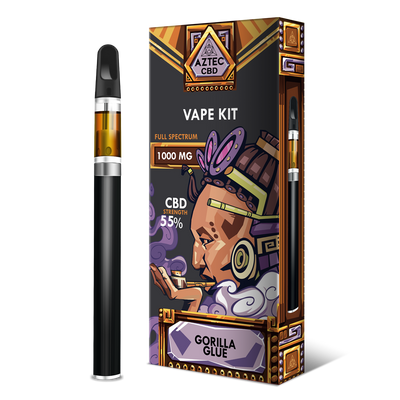 Aztec 55% CBD Vaping Kit - Gorilla Glue