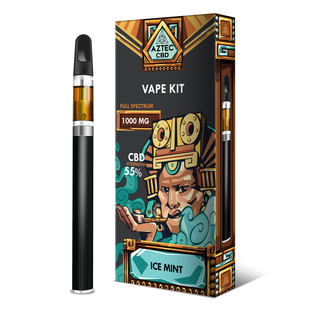 Aztec 55% CBD Vaping Kit - Ice Mint