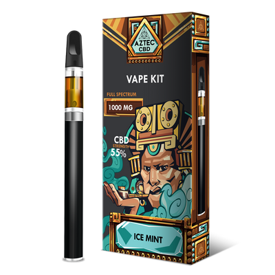 Aztec 55% CBD Vaping Kit - Ice Mint