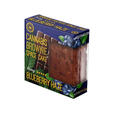 Multitrance Boxed Cannabis Brownie - Blueberry Haze Strong