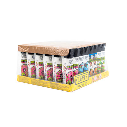 Clipper: Leafy Sugar League BW LB Lighters (48 Pack)