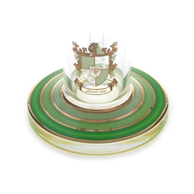 Phoenix Star: 12" Single 8 Arm Percolator Glass Bong