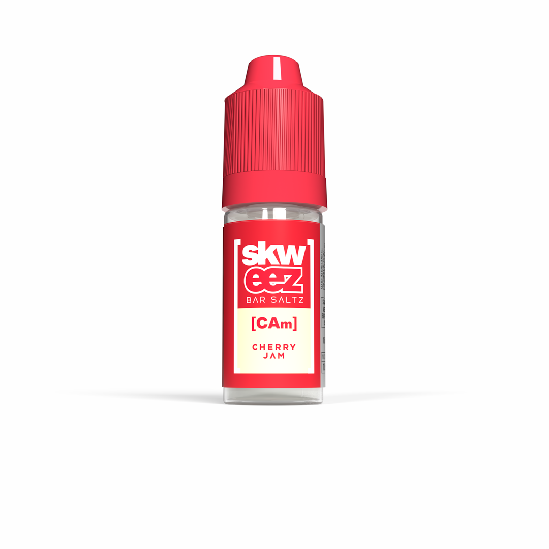 Skweez Nic Salts: Cherry Jam - 10mg (10 Pack)