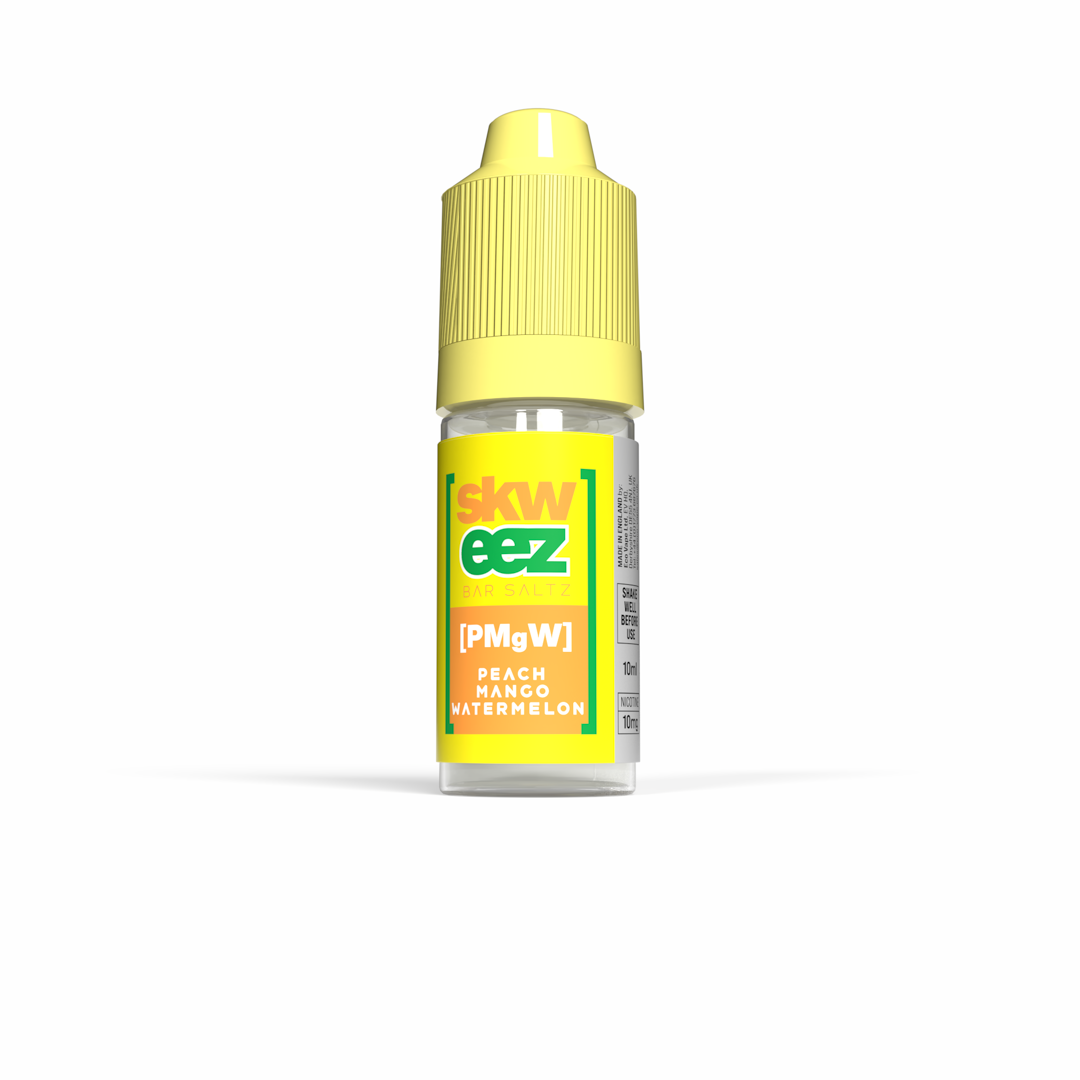Skweez Nic Salts: Peach Mango Watermelon - 10mg (10 Pack)