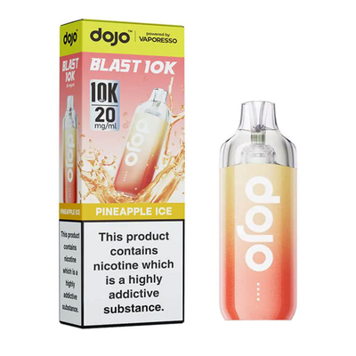 Vaporesso Dojo Blast 10K Pod Kits: Pineapple Ice – 20mg