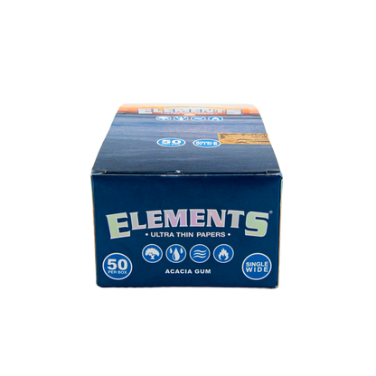 Elements: Ultra Thin Single Wide Papers (50 Pack)