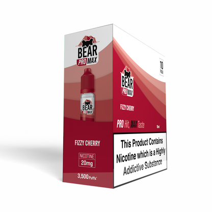 BEAR Pro MAX Salts: Fizzy Cherry - 20mg (10 Pack)