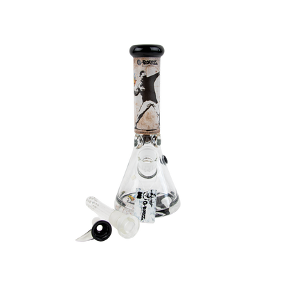 G-Rollz Banksy Glass Bong