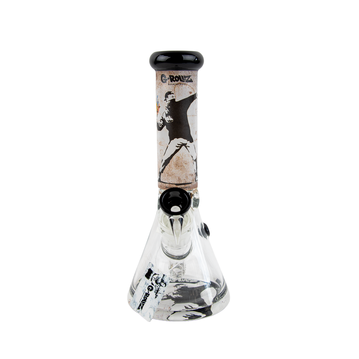 G-Rollz Banksy Glass Bong