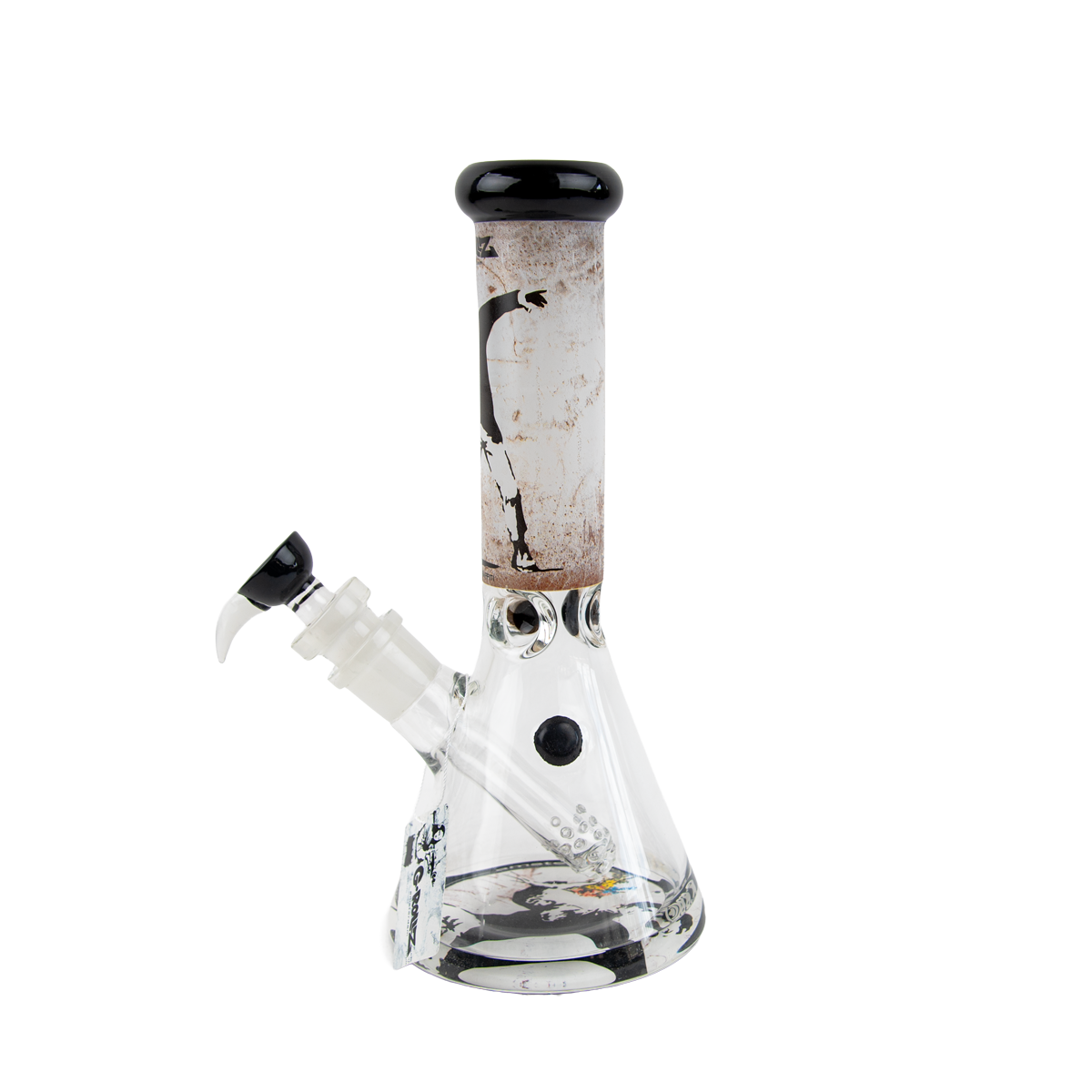 G-Rollz Banksy Glass Bong