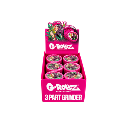 G-Rollz Colossal Dream 3 Part Grinders - (18 Pack)