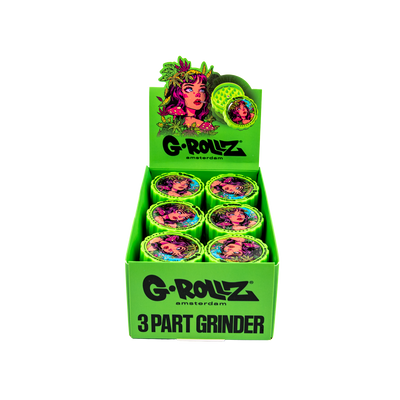 G-Rollz Jungle 3 Part Grinders - (18 Pack)