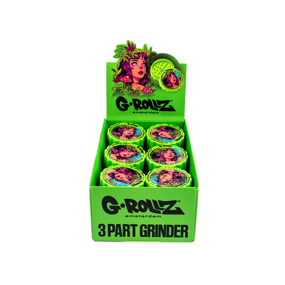 G-Rollz Jungle 3 Part Grinders - (18 Pack)
