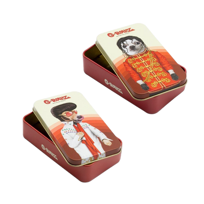 G-Rollz Pets Rock 2 Designs Tobacco Tins (15 Pack)