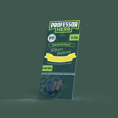 Professor Herb H4CBD Solid Extract 2.0g - Gold Press