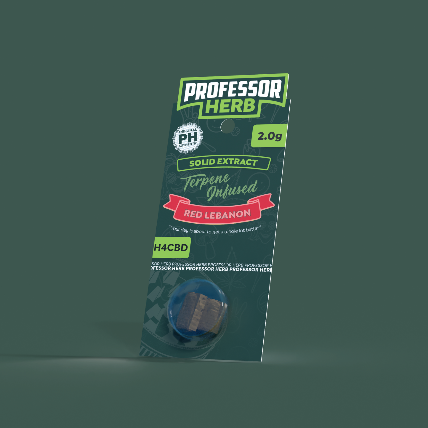 Professor Herb Red Lebanon H4CBD Solid Extract 2.0g- Red Lebanon