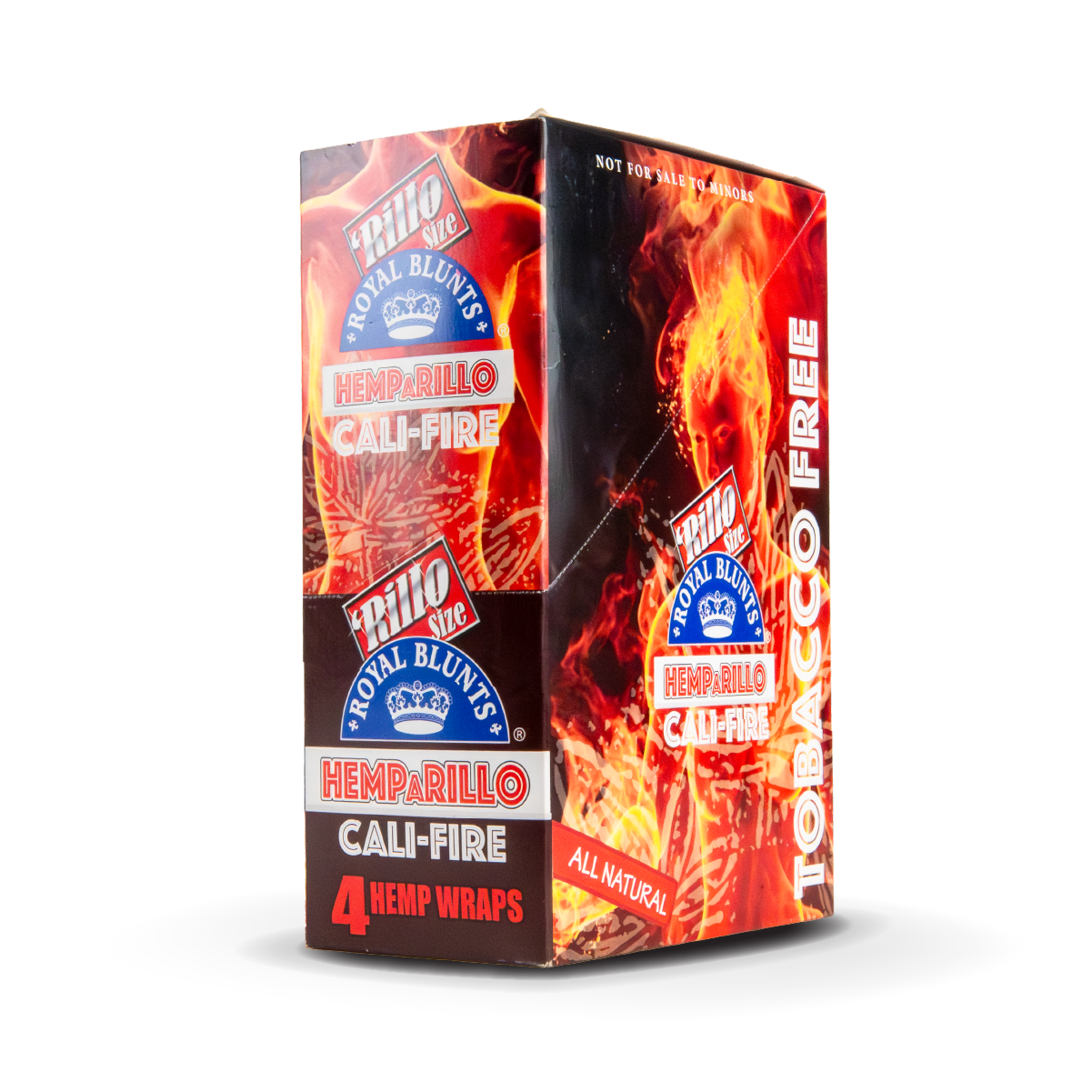 Royal Blunts Hemparillos: Califire - 4 Blunts (15 Pack)