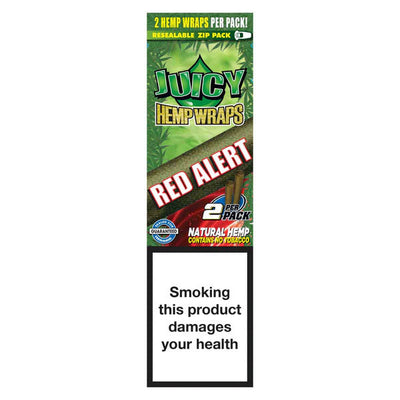 Juicy Jay's Hemp Double Wraps: Red Alert - 2 Wraps (25 Pack)