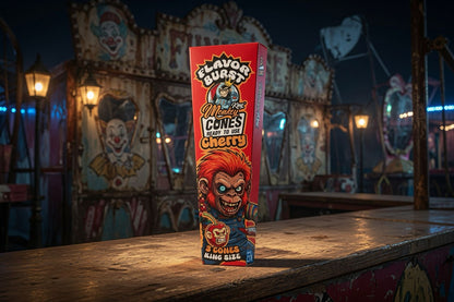 Monkey King: King Size Flavor Burst Cones (24 Pack) - Cherry
