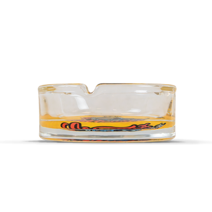 Monkey King Glass Ashtrays: Display Case (6 Pack)