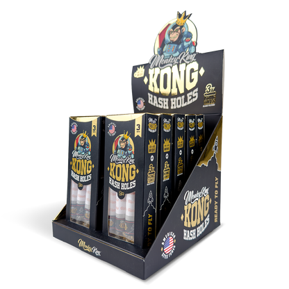 Monkey King Kong Tubes: Hash Holes King Size Wide - 3 Tubes (10 Pack)