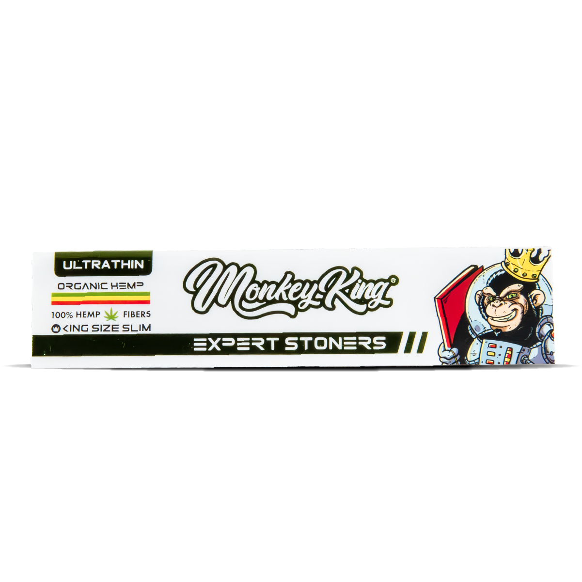 Monkey King Expert Stoners Rolling Papers: Hemp - King Size Ultra Thin (50 Pack)