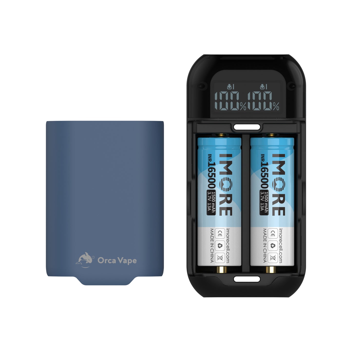 Orca Vape Dual Slot Lithium Battery Charger