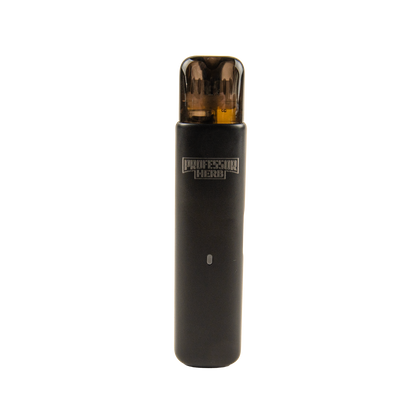 black vape device with h4cbd pod