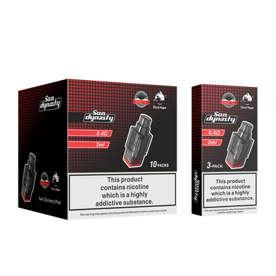 Orca Vape San Dynasty 2ml Replacement 3 Pods - (10 Pack)