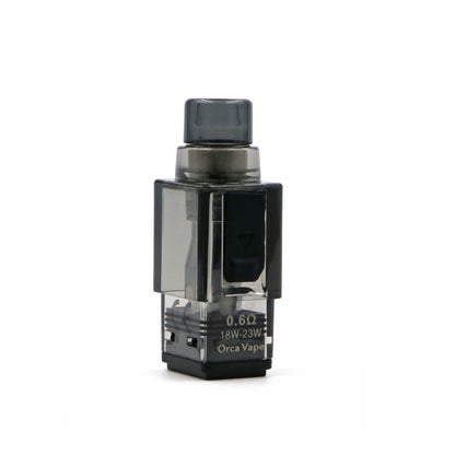 A single Orca Vape disposable vape device in a translucent smoky gray color, shown against a plain white background.