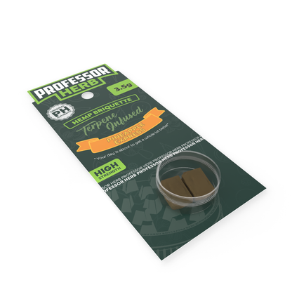 Professor Herb Hemp Briquette Hash 3.5g Pineapple Express