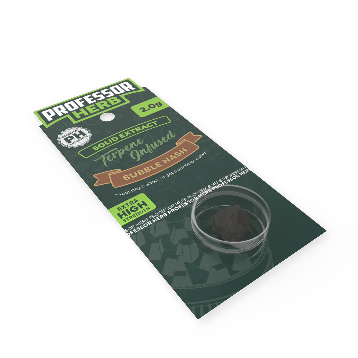 Professor Herb Hemp Solid Extract 2g Bubble Hash 19%