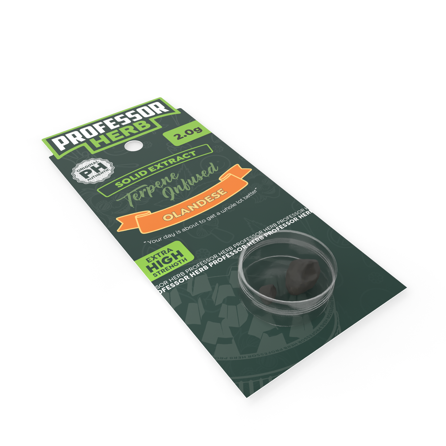 Professor Herb Hemp Solid Extract 2g Olandese Hash 18%