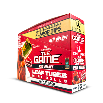 King Palm The Game Terpene Infused Mini Rolls (1g) - Red Velvet