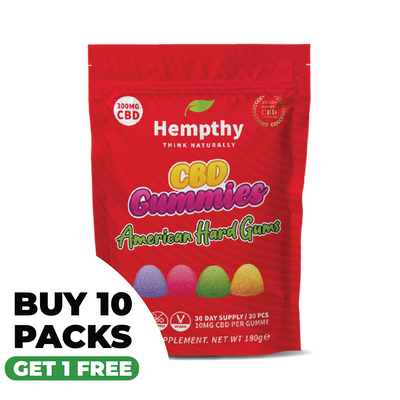 Hempthy CBD American Hard Gums 300mg