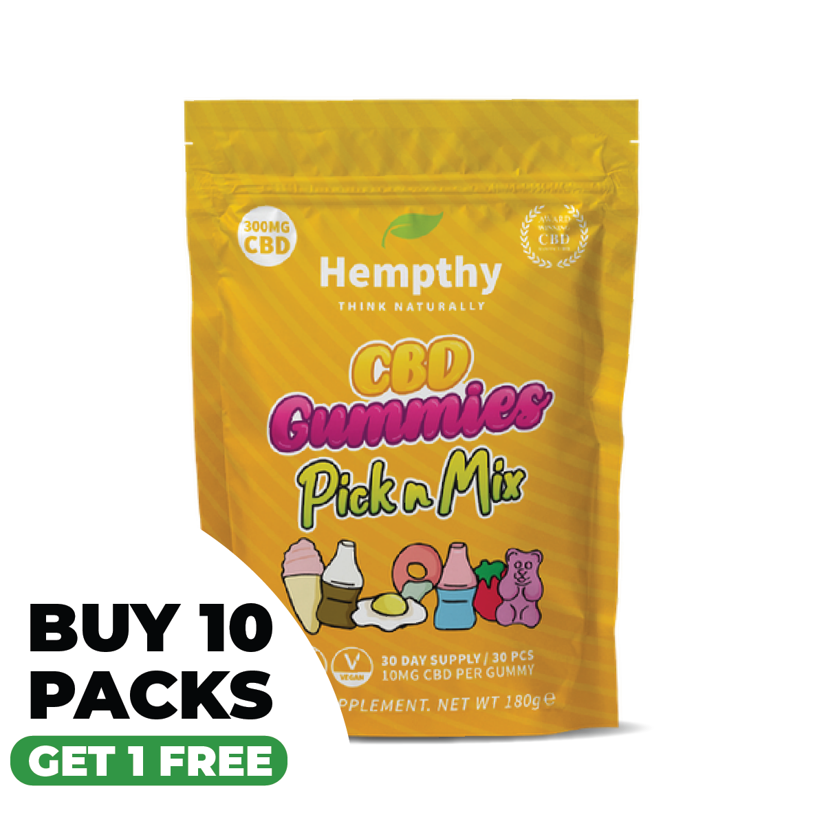 Hempthy CBD Pick n Mix 300mg