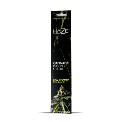 Haze Cannabis Incense Sticks: Nag Champa Cannabis (6 Pack)