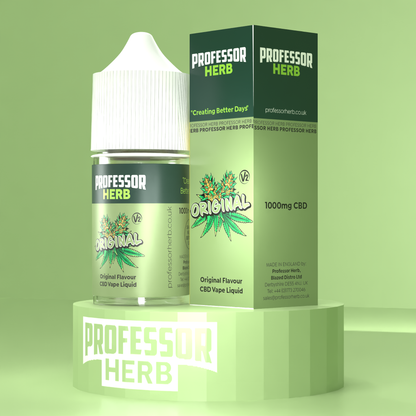 Professor Herb CBD Vape Liquid 1000mg/30ml V2 - Original