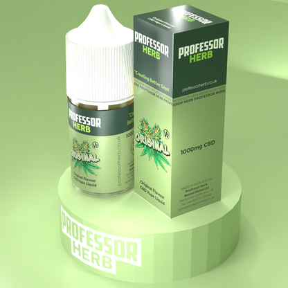 Professor Herb CBD Vape Liquid 1000mg/30ml V2 - Original