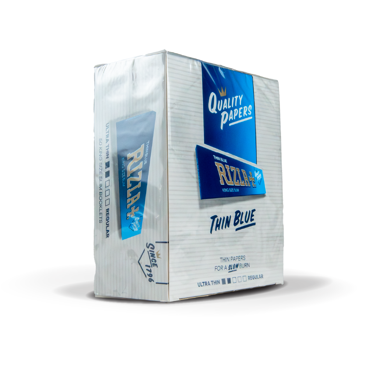 Rizla Rolling Papers: Blue - King Size Slim (50 Pack)