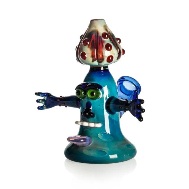 Phoenix Star Alien Shroom Dual Rig With Hand Pipe