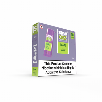 Skweez Nic Salts: Asian Pear - 10mg (10 Pack)