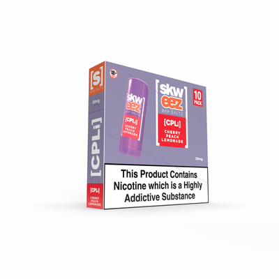 Skweez Nic Salts: Cherry Peach Lemonade - 20mg (10 Pack)