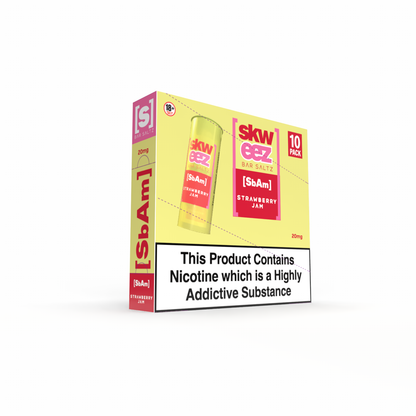Skweez Nic Salts: Strawberry Jam - 20mg (10 Pack)